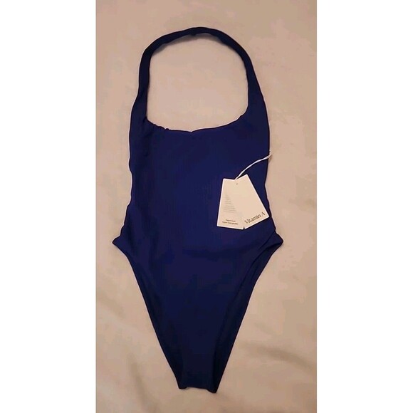 Vitamin A Other - NWT Vitamin A Alia One Piece Swim Dk Blue 10 Large New!